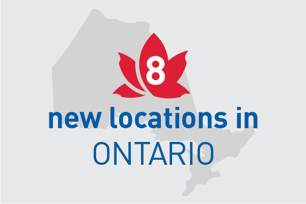 Locations in Ontario
