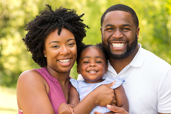 Family portriat - Black History Month 